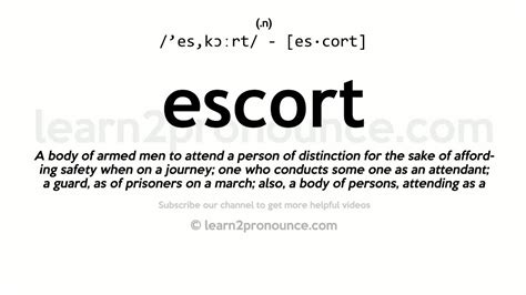 define escort